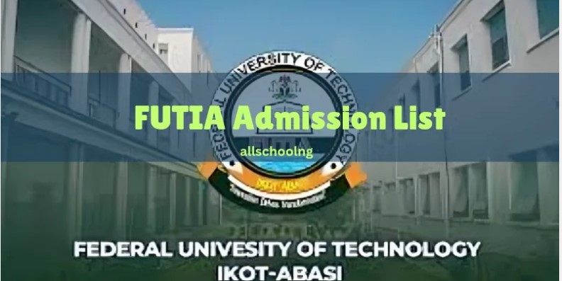 FUTIA Admission List Announcement